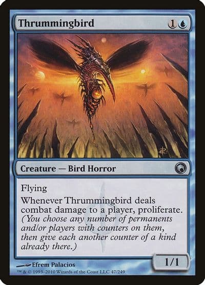Thrummingbird Scars of Mirrodin Magic card