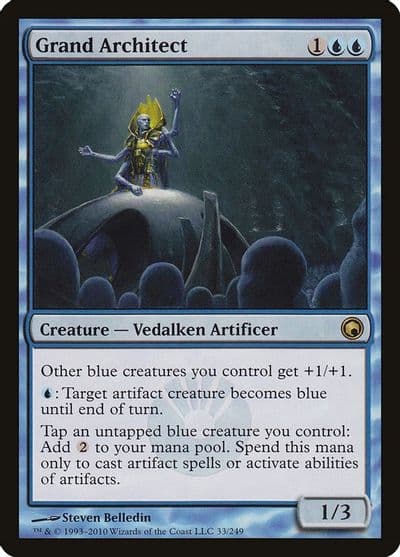 Grand Architect Scars of Mirrodin Magic card