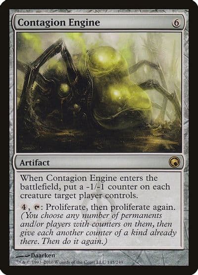 Contagion Engine Scars of Mirrodin Magic card