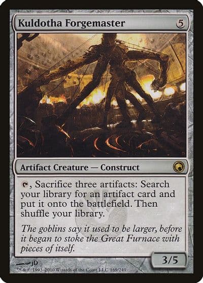 Kuldotha Forgemaster Scars of Mirrodin Magic card