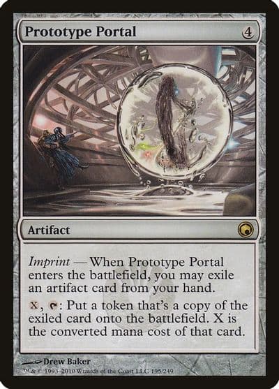 Prototype Portal Scars of Mirrodin Magic card