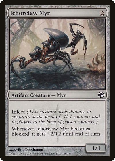 Ichorclaw Myr Scars of Mirrodin Magic card