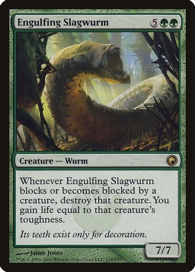 Engulfing Slagwurm Scars of Mirrodin Magic card