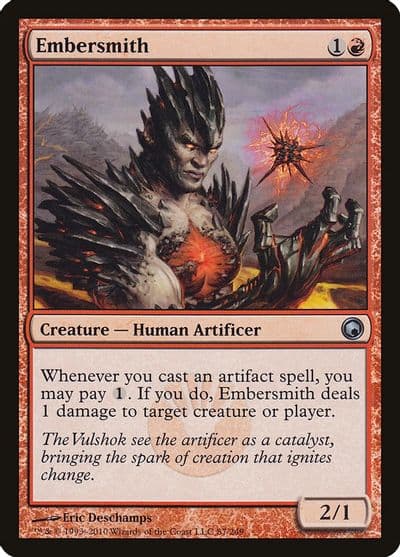 Embersmith Scars of Mirrodin Magic card