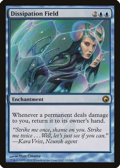 Dissipation Field Scars of Mirrodin Magic card