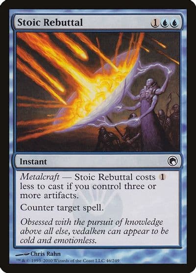 Stoic Rebuttal Scars of Mirrodin Magic card