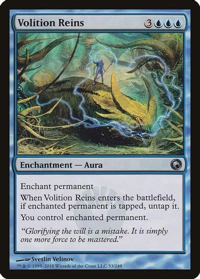 Volition Reins Scars of Mirrodin Magic card