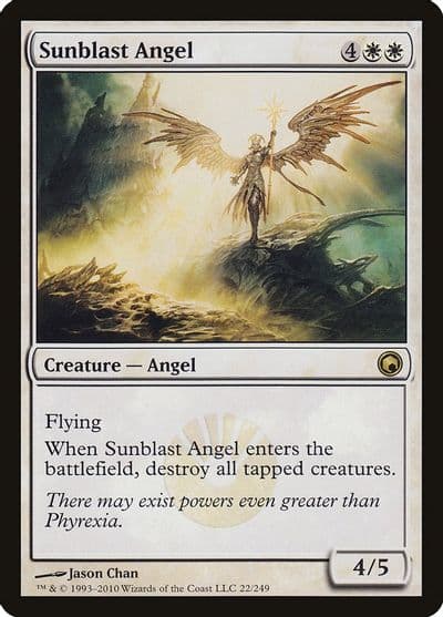 Sunblast Angel Scars of Mirrodin Magic card