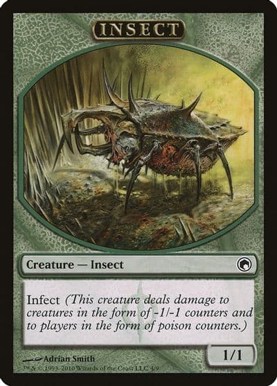 Insect Token Scars of Mirrodin Magic card