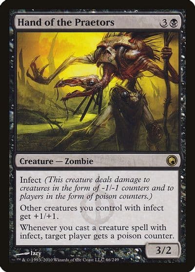 Hand of the Praetors Scars of Mirrodin Magic card