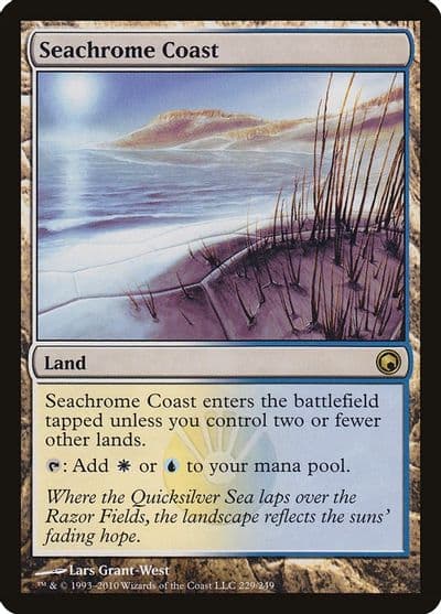 Seachrome Coast Scars of Mirrodin Magic card