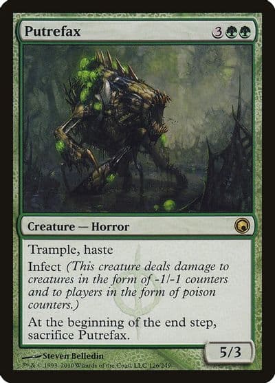 Putrefax Scars of Mirrodin Magic card