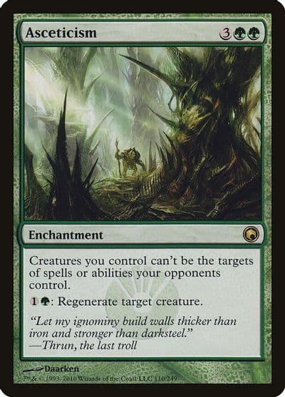 Asceticism Scars of Mirrodin Magic card