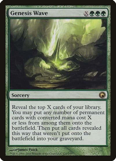 Genesis Wave Scars of Mirrodin Magic card