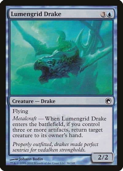 Lumengrid Drake Scars of Mirrodin Magic card