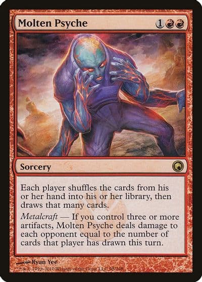 Molten Psyche Scars of Mirrodin Magic card