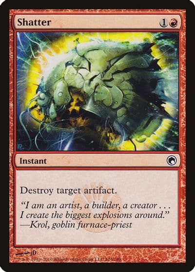 Shatter Scars of Mirrodin Magic card