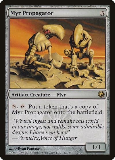Myr Propagator Scars of Mirrodin Magic card