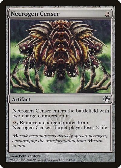 Necrogen Censer Scars of Mirrodin Magic card