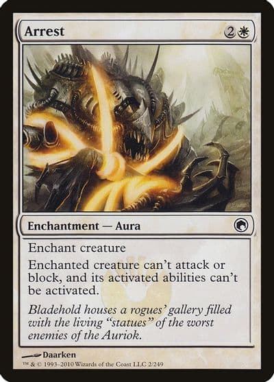 Arrest Scars of Mirrodin Magic card