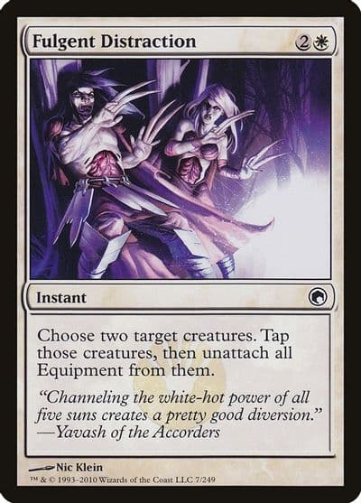 Fulgent Distraction Scars of Mirrodin Magic card