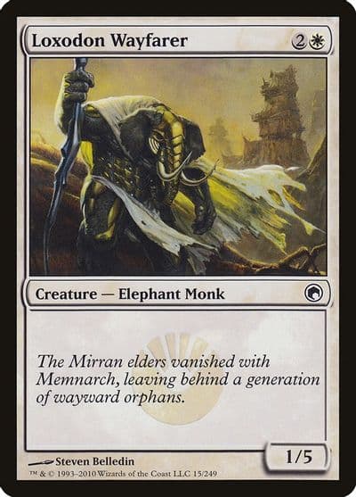 Loxodon Wayfarer Scars of Mirrodin Magic card