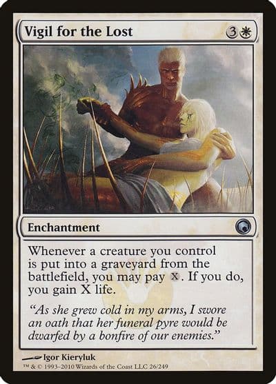 Vigil for the Lost Scars of Mirrodin Magic card