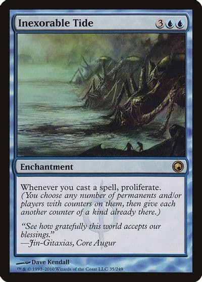 Inexorable Tide Scars of Mirrodin Magic card