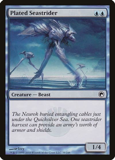 Plated Seastrider Scars of Mirrodin Magic card