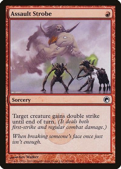 Assault Strobe Scars of Mirrodin Magic card