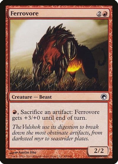 Ferrovore Scars of Mirrodin Magic card