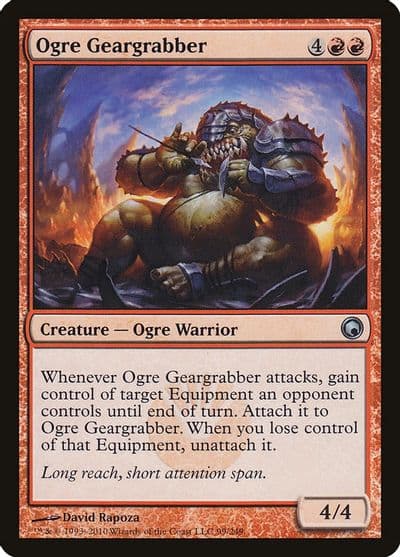 Ogre Geargrabber Scars of Mirrodin Magic card