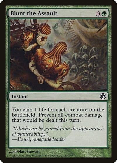Blunt the Assault Scars of Mirrodin Magic card