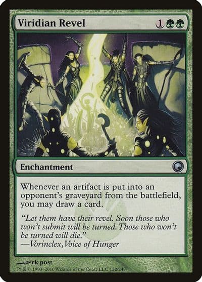 Viridian Revel Scars of Mirrodin Magic card