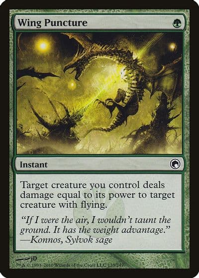 Wing Puncture Scars of Mirrodin Magic card