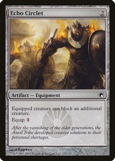 Echo Circlet Scars of Mirrodin Magic card