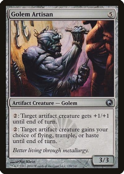 Golem Artisan Scars of Mirrodin Magic card