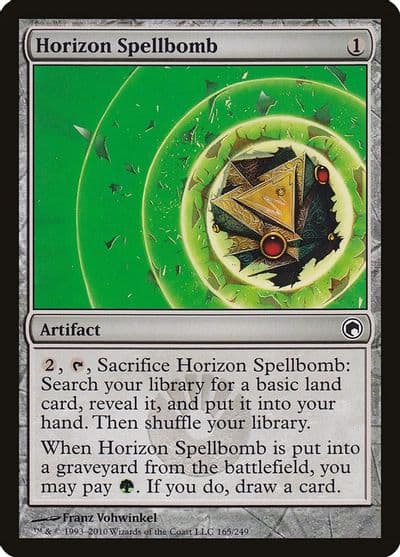 Horizon Spellbomb Scars of Mirrodin Magic card