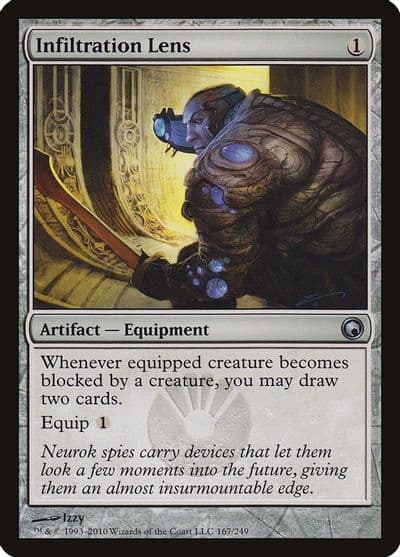 Infiltration Lens Scars of Mirrodin Magic card