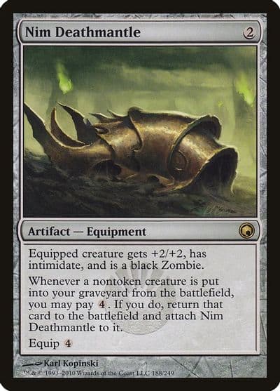 Nim Deathmantle Scars of Mirrodin Magic card