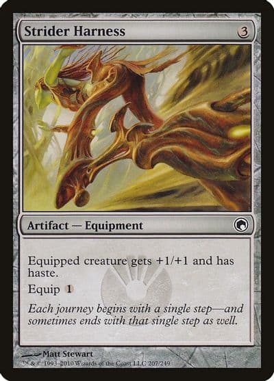 Strider Harness Scars of Mirrodin Magic card