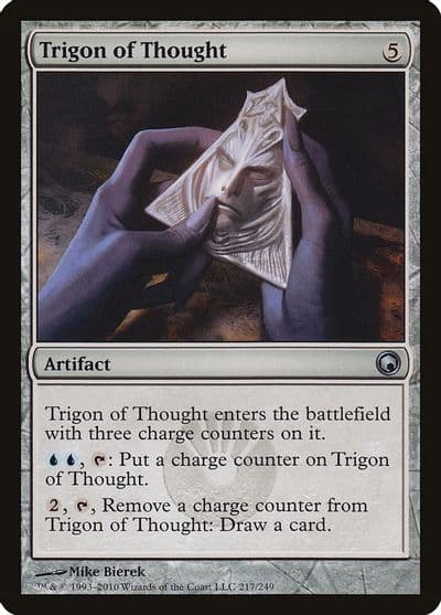 Trigon of Thought Scars of Mirrodin Magic card