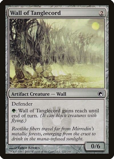 Wall of Tanglecord Scars of Mirrodin Magic card