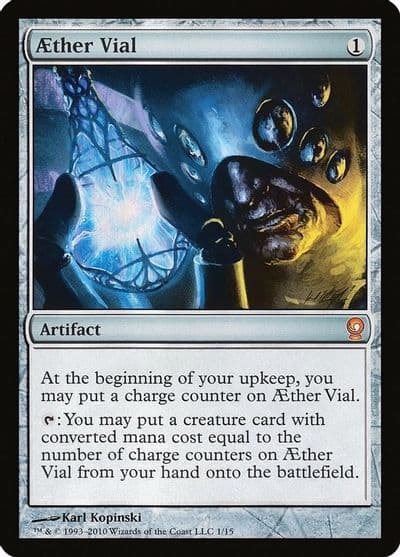 Aether Vial From the Vault: Relics Magic card