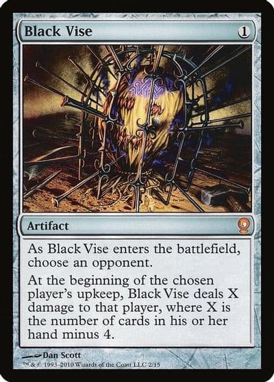 Black Vise From the Vault: Relics Magic card