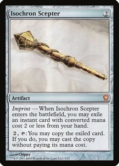 Isochron Scepter From the Vault: Relics Magic card