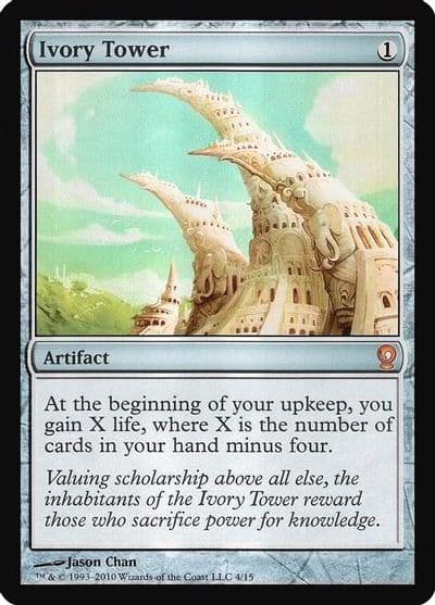 Ivory Tower From the Vault: Relics Magic card