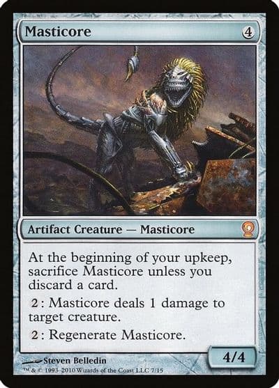 Masticore From the Vault: Relics Magic card