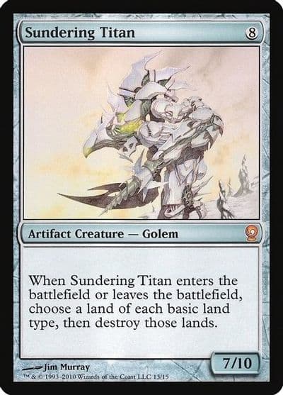 Sundering Titan From the Vault: Relics Magic card