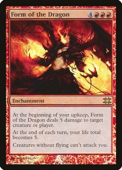 Form of the Dragon From the Vault: Dragons Magic card